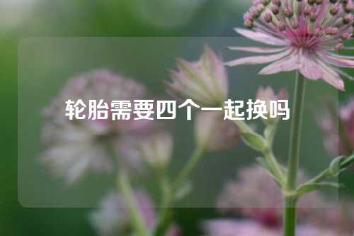 轮胎需要四个一起换吗